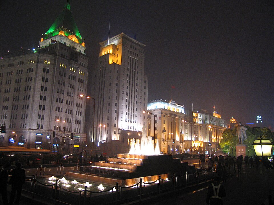 The Bund in Shanghai